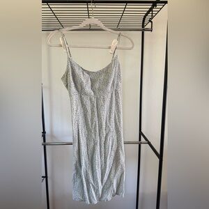 Brandy Melville Floral Spaghetti Strap Dress